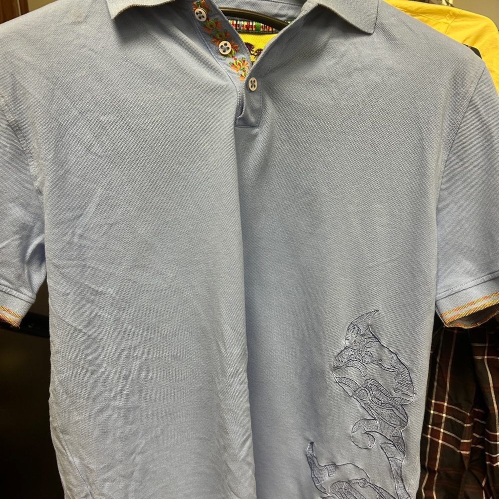 Light blue Collared Shirt